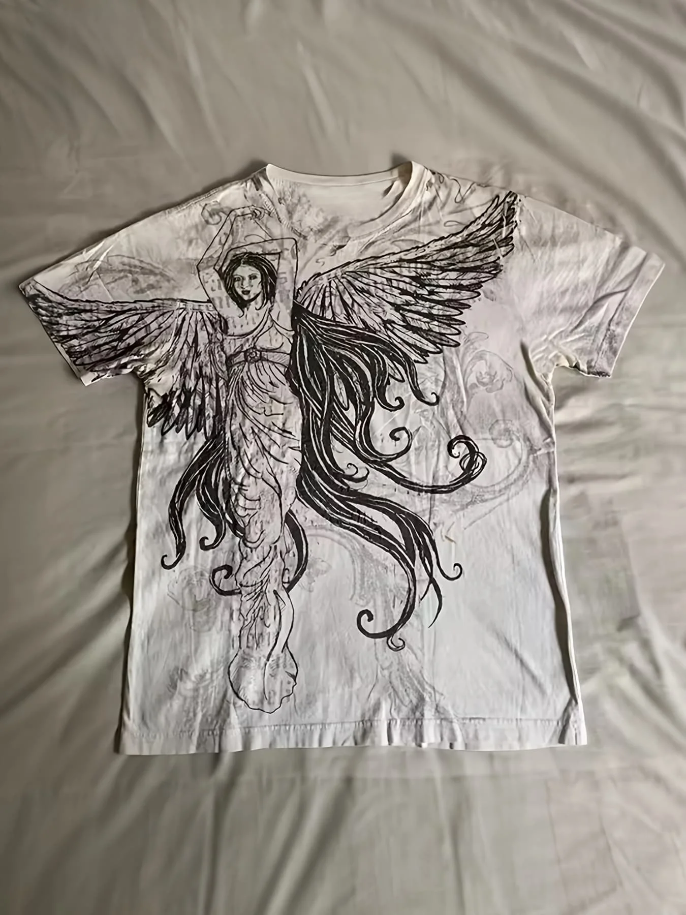 Summer 3D Street Hip-hop Gothic Style Breathable Men's and Women's T-shirts, Loose and Comfortable, Suitable for Outdoor Wear