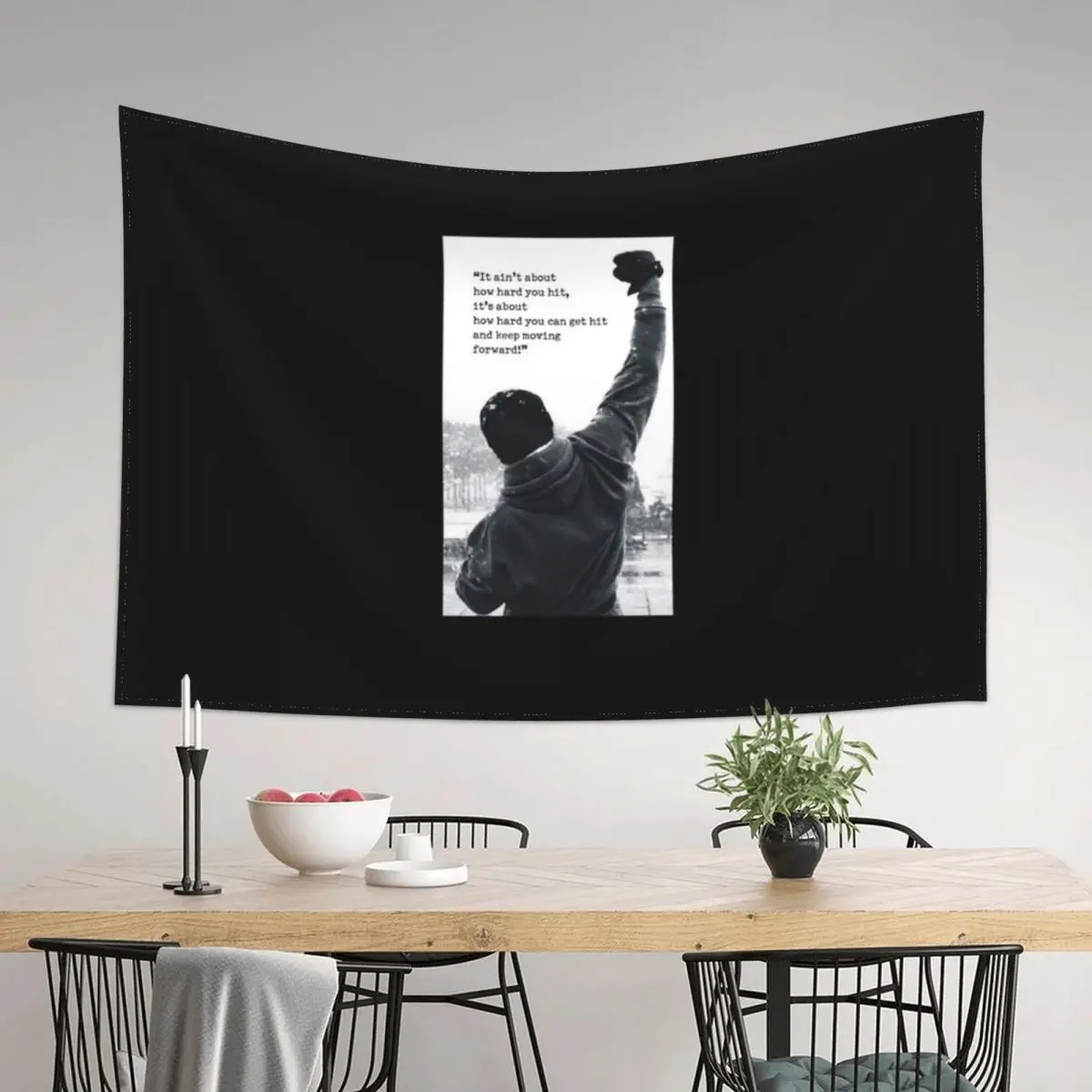

Boxing Motivational Quote How Hard You Can Get Hit And Keep Moving Forward Classic T-Shirt Tapestry