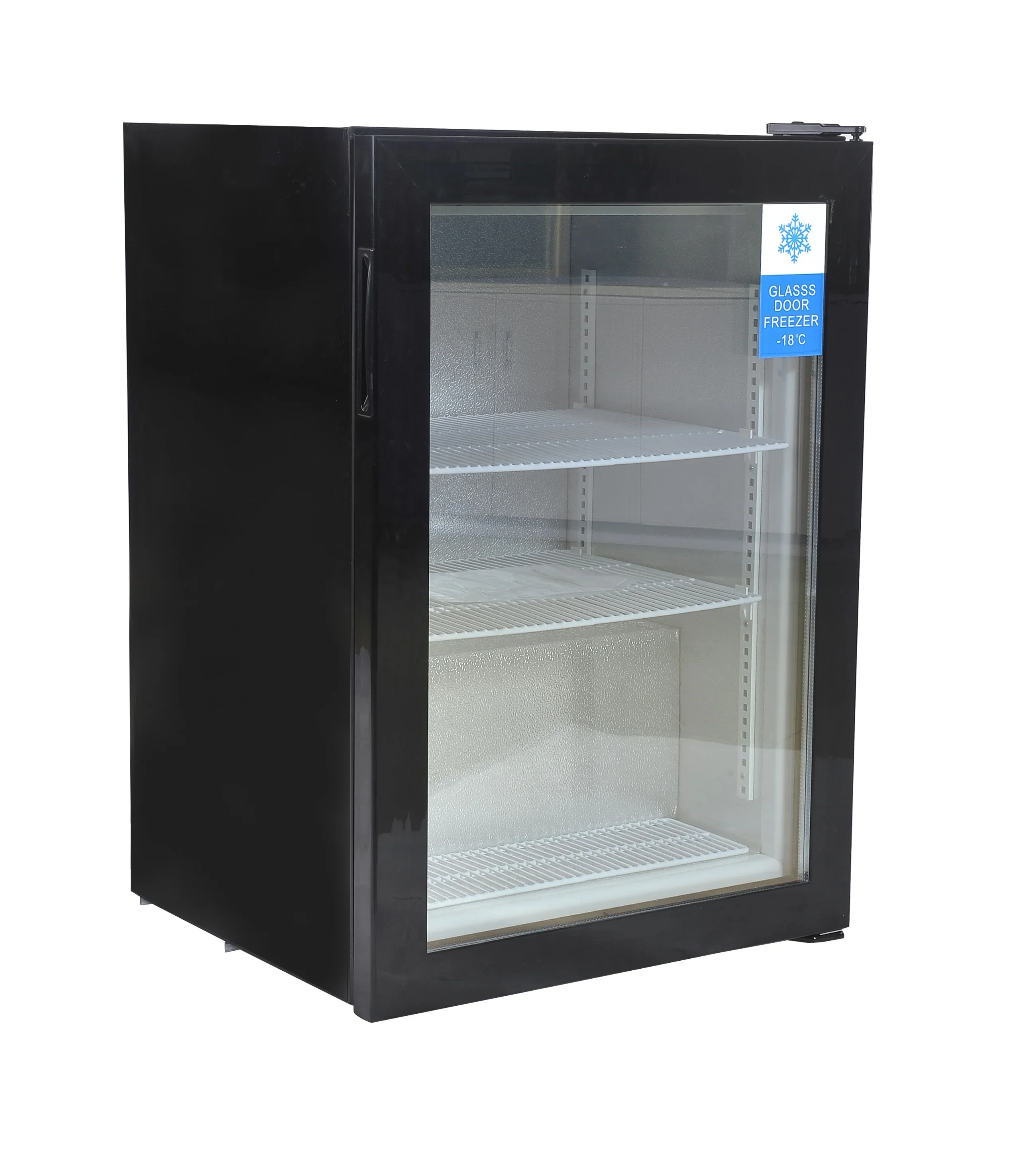 Commercial Upright Glass Door Ice Cream Freezer Standing Display Freezer Refrigeration Equipment for Shop Retail Supermarket