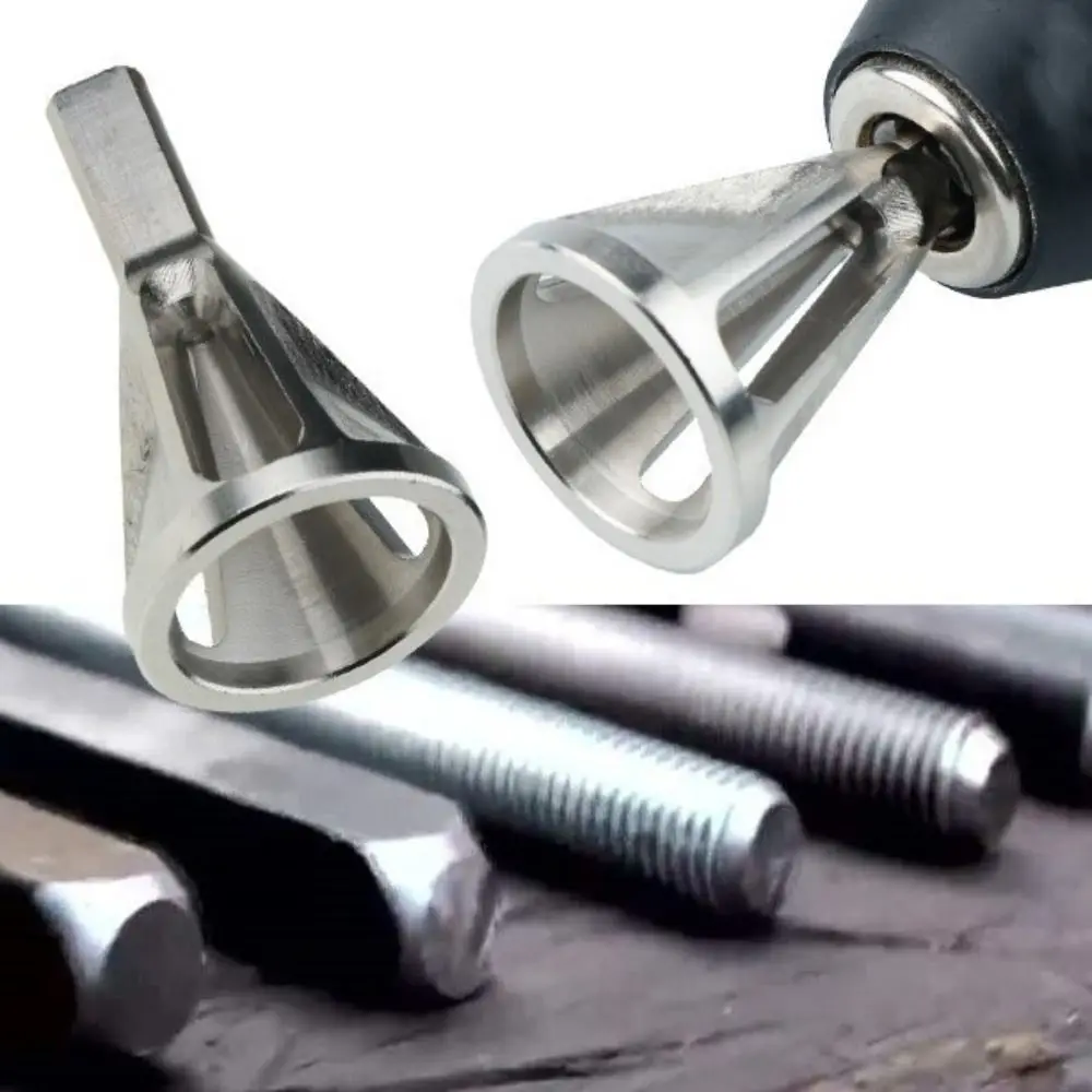 

Hexagonal Shank External Chamfer Triangular Shank Metal Countersink Drill Remove Burr Drill Bit Deburring Deburring Chamfer