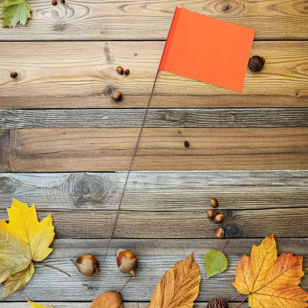 50 قطعة مسح خفيف الوزن بمناسبة أعلام للري البناء المناظر الطبيعية ساحة الحديقة حديقة الحدود فائدة تحذير السلامة #2