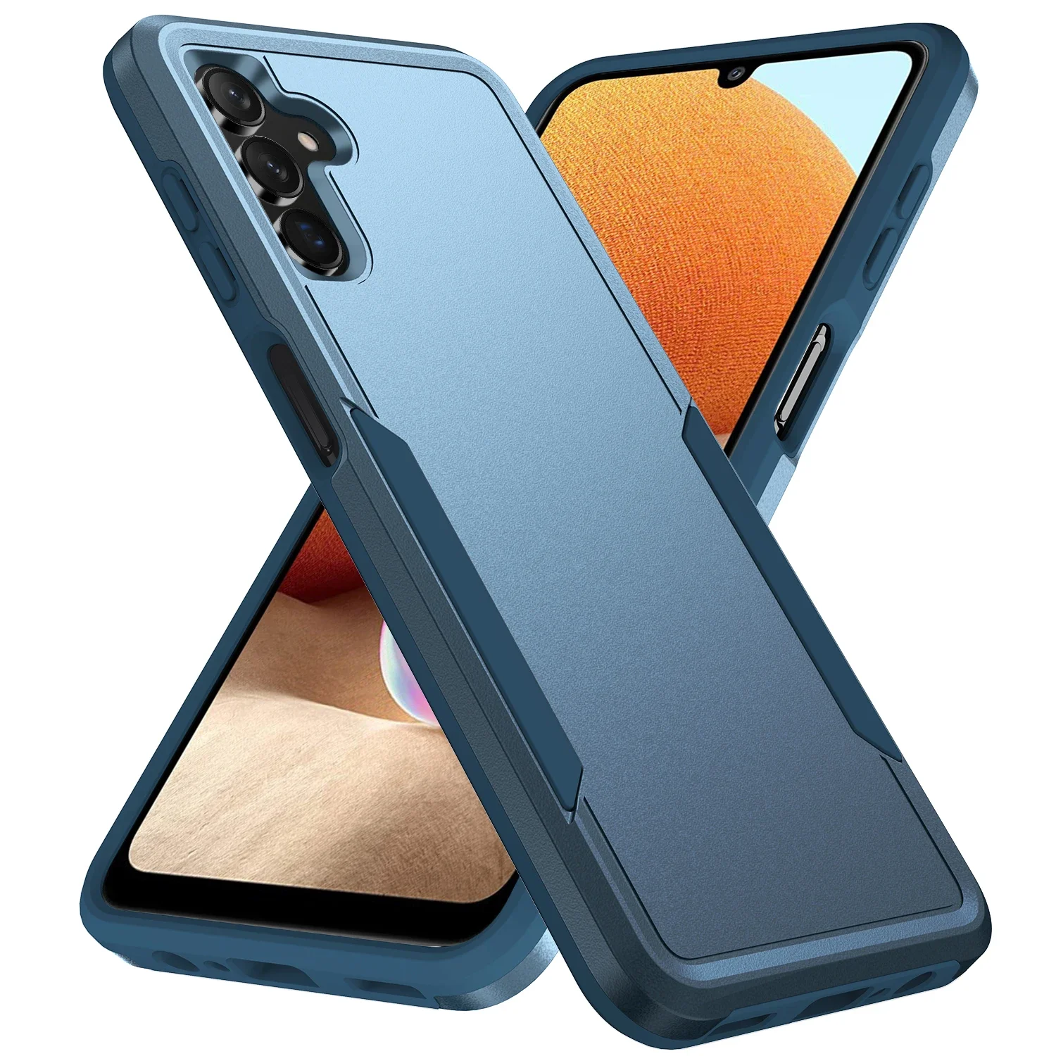 Hard Strong Fashion Armor Case for Samsung Galaxy A56 A36 A16 5G A54 A14 A55 A35 A53 A15 S24 S23 S25 Ultra S22 Plus S21 FE
