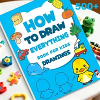 1 Book with 32 Pages on How to Draw Step by Step, an Easy-To-Learn Art Course, a Guide to Learning and Educational Writing, a Simple Guide for Artists and Book Lovers, Making It Easy to Learn How to Draw. 3