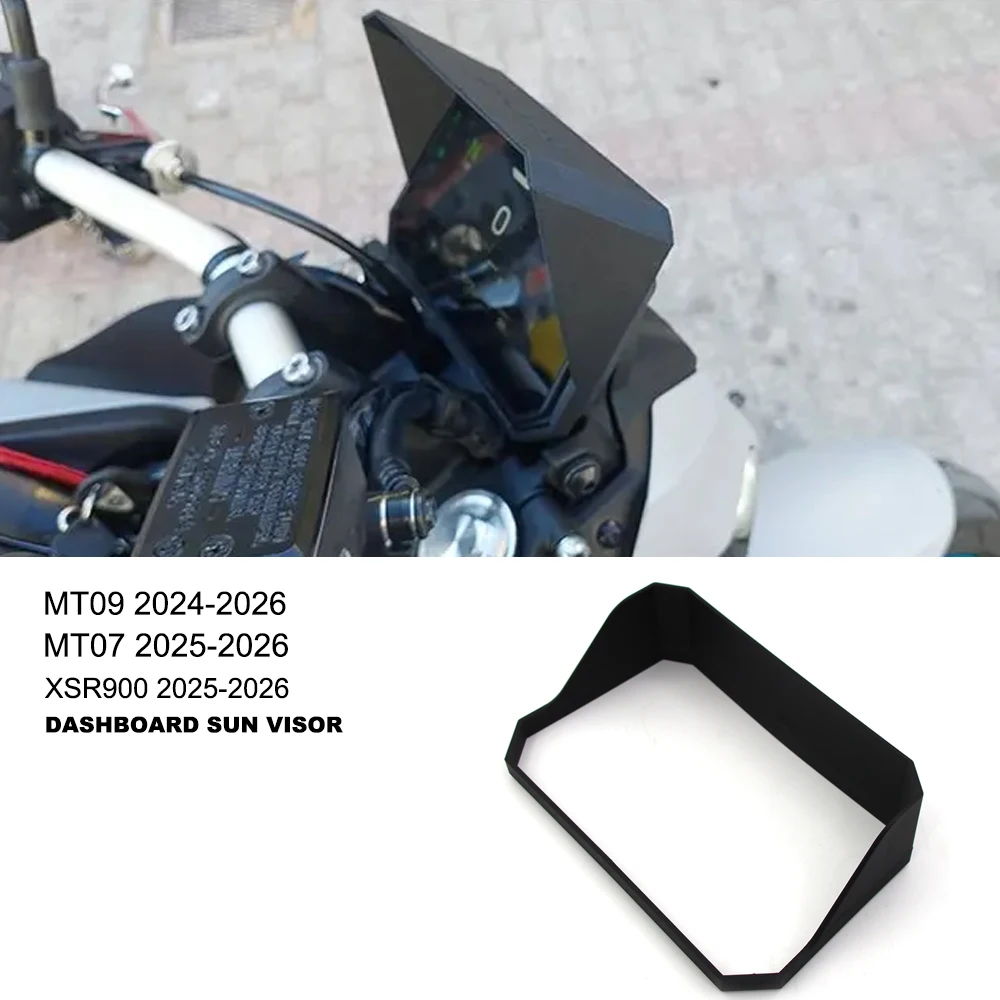 

Для Yamaha MT07 2025-MT09 2024-MT-07 MT-09 XSR 900 2025-новые аксессуары для мотоциклов, TFT солнцезащитный козырек, крышка инструмента