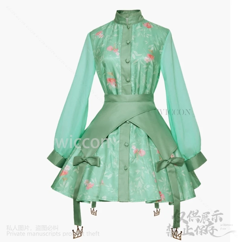 Anime Game Project Sekai 4th Cosplay Costume pour femme, jolie robe, Lolita Kawaii, perruque PJSK pour fille, Halloween personnalisé, Kusanagi Nene