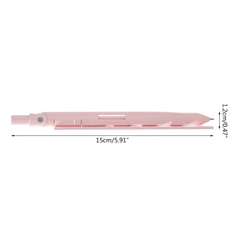 Lineal Radiergummi Kompass Bleistift einzigartiges Design Zeichnung Geometrie Kompass hochpräzise Schreibwaren Mathe Kompasse Zeichnung zubehör