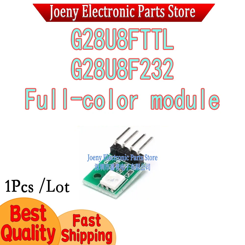 G28U8FTTL G28U8F232  5050 SMD RGB Full-Color LED Module with Tri-color Red, Green, and Blue LED Beads