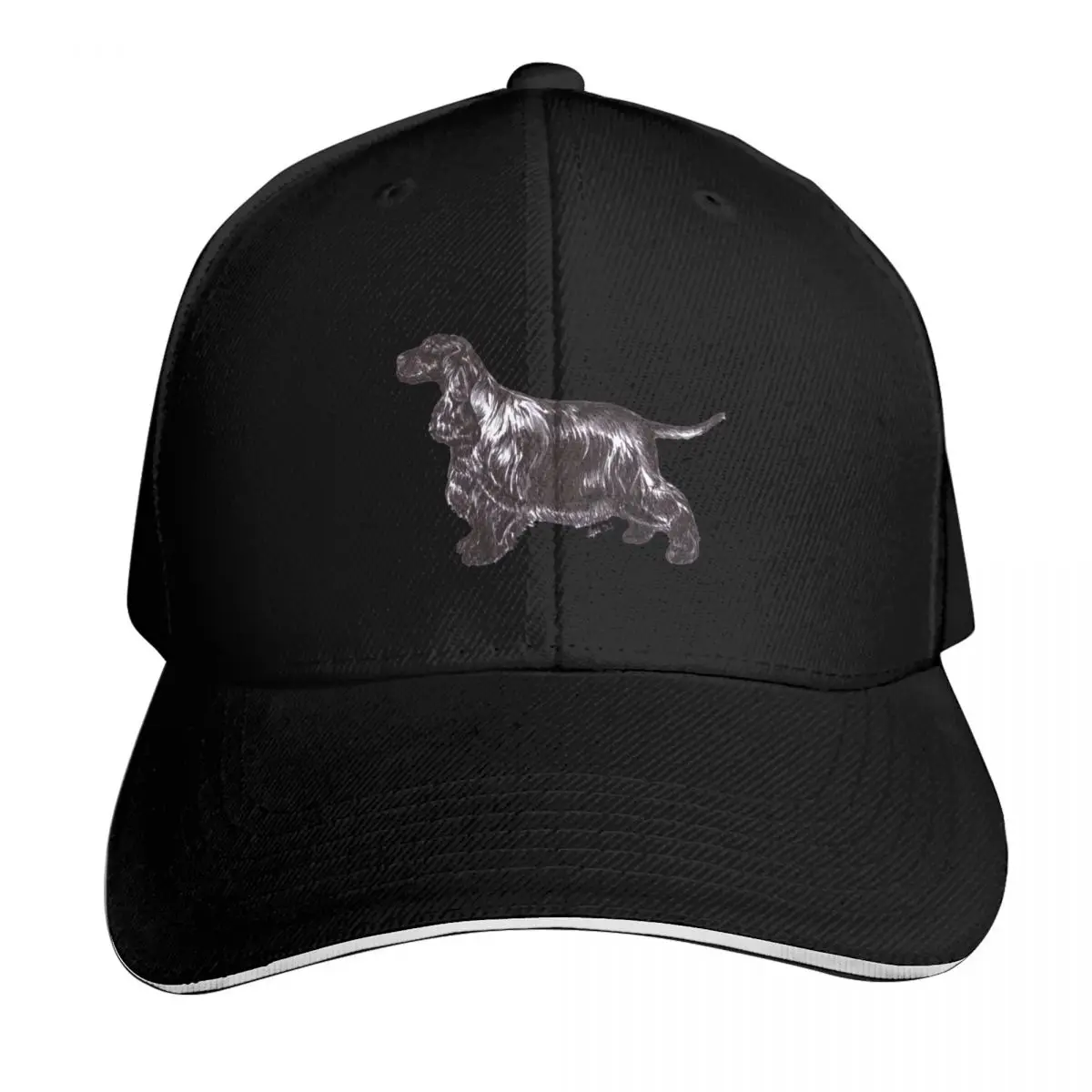 Gorra de béisbol con diseño de Cocker Spaniel - Blue Roan - para exhibiciones caninas, gorra de verano en oferta, gorra personalizada para hombre, ropa de golf, para mujer