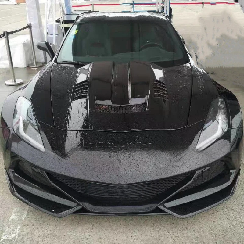 Suitable for Chevrolet Corvette C7 Z06 carbon fiber hood