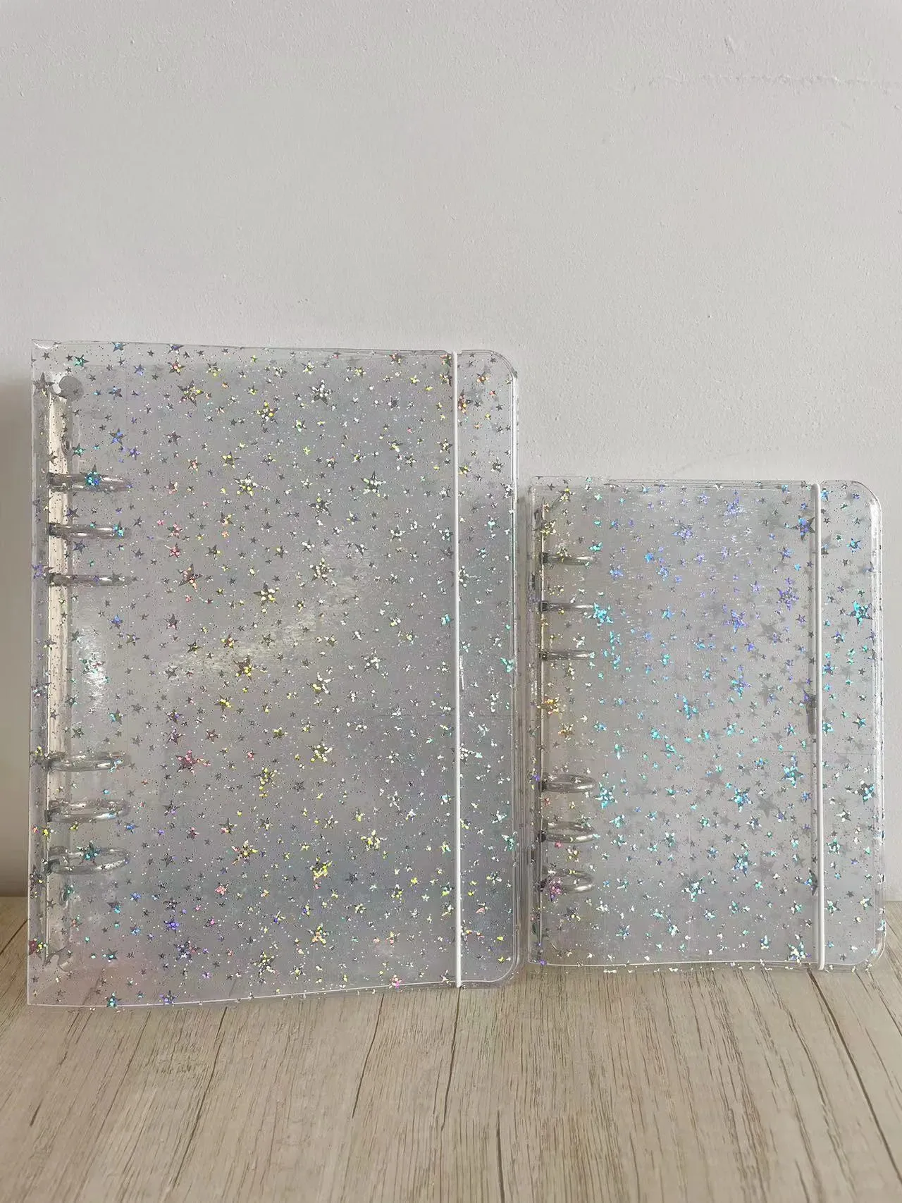 A5 A6 Glittery StarBinder Photo Collect Book&Journal Bonds Notebook Agenda Organizer Planner School Stationery