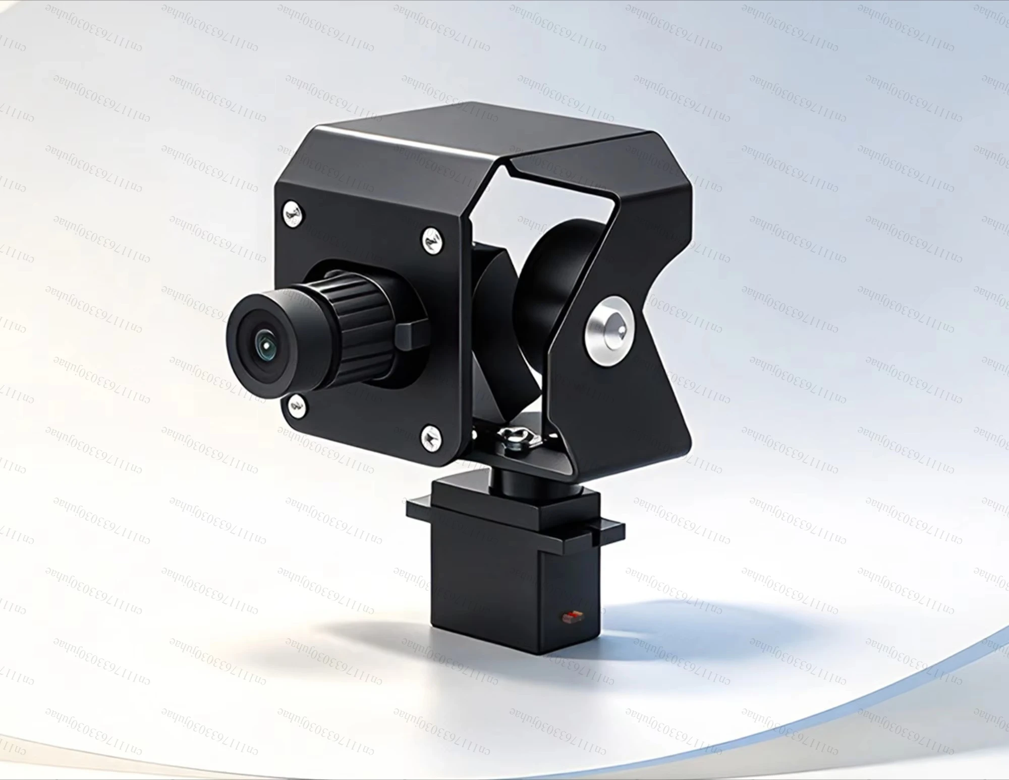 Intelligent two degree of freedom camera electric pan tilt robot car