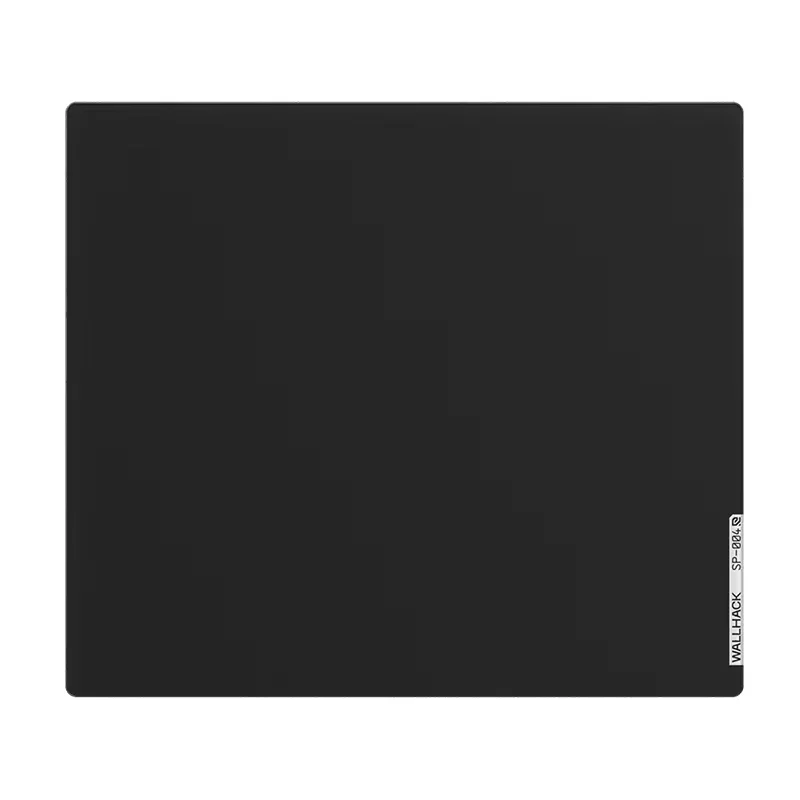 W-WALLHACK SP004 Black And White Tempered Glass Mouse Pad E-sports Desk Pad Gaming FPS Extra Large Size Custom Mousepad Replica