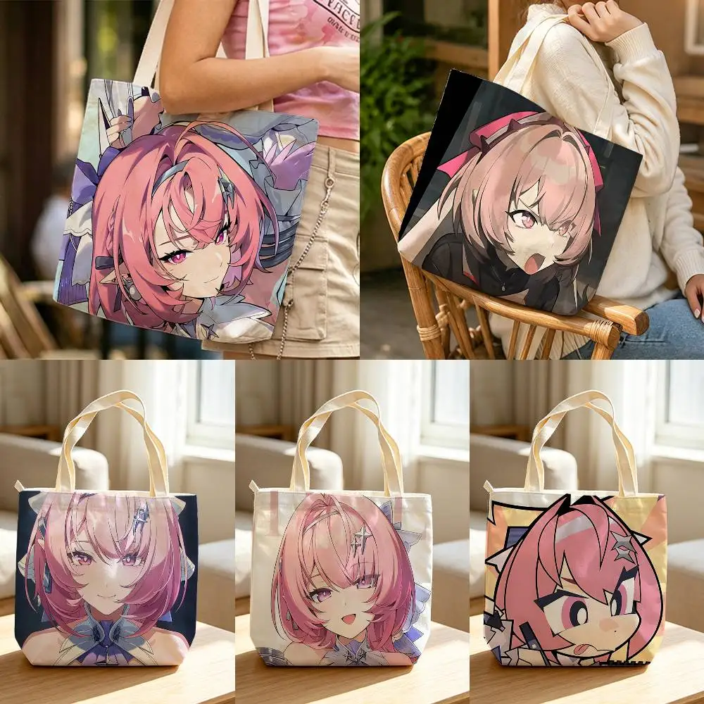 Angel of Eridu Remielle Game ZZZ Waterproof Lined Canvas bags suitable for going to class, shopping, gifts, and commuting