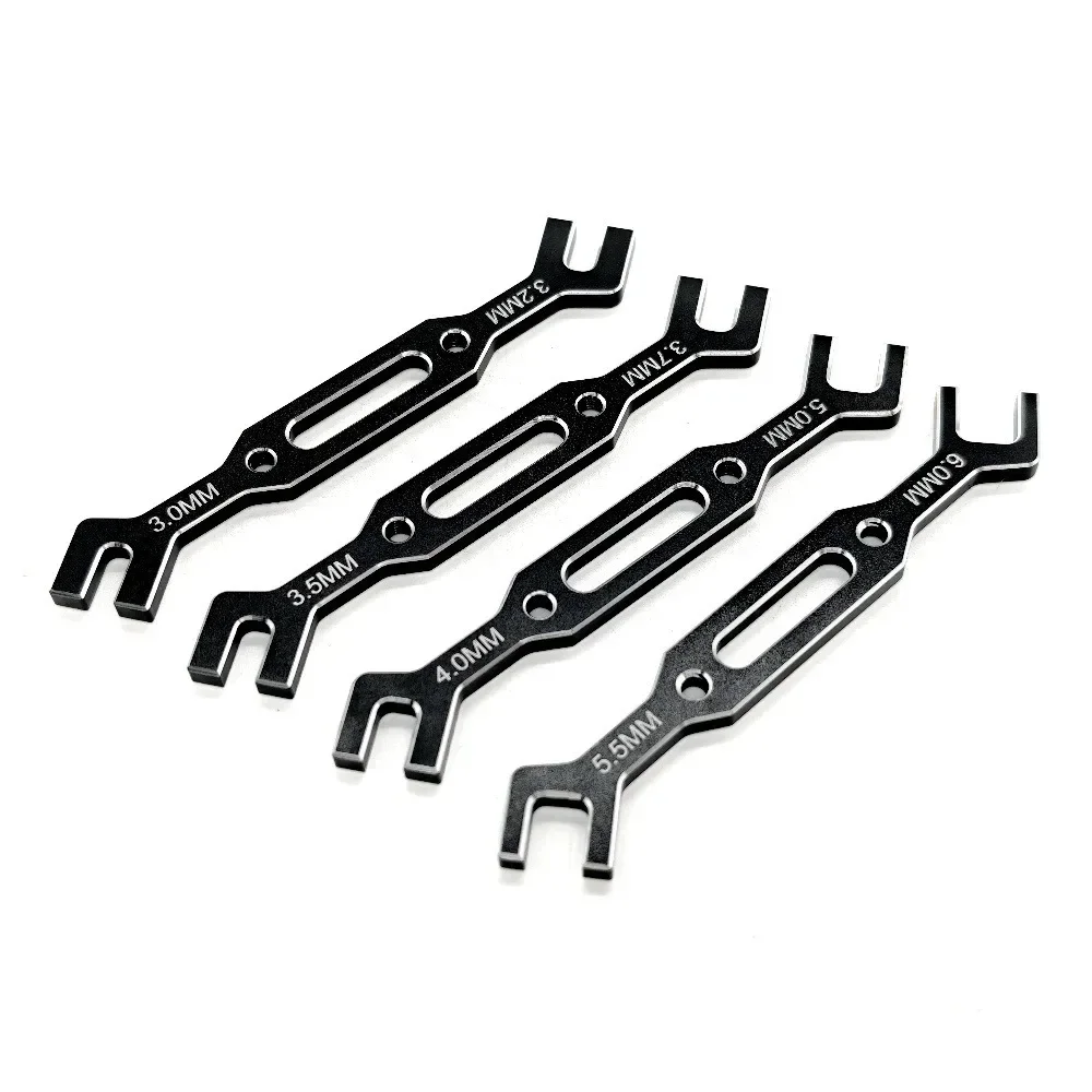 

4Pcs Wrench 3/3.2/3.5/3.7/4/5/5.5/6Mm Turnbuckle Nut Ball End Joint Remover Universal Tool For RC Car Drone Boat