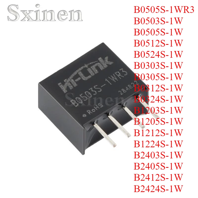 

10PCS/LOT B0505S-1WR3 B0503S-1W B0505S-1W B0512S-1W B0524S-1W B0303S-1W B0305S-1W B0312S-1W B0324S-1W B1203S-1W B1205S-1W