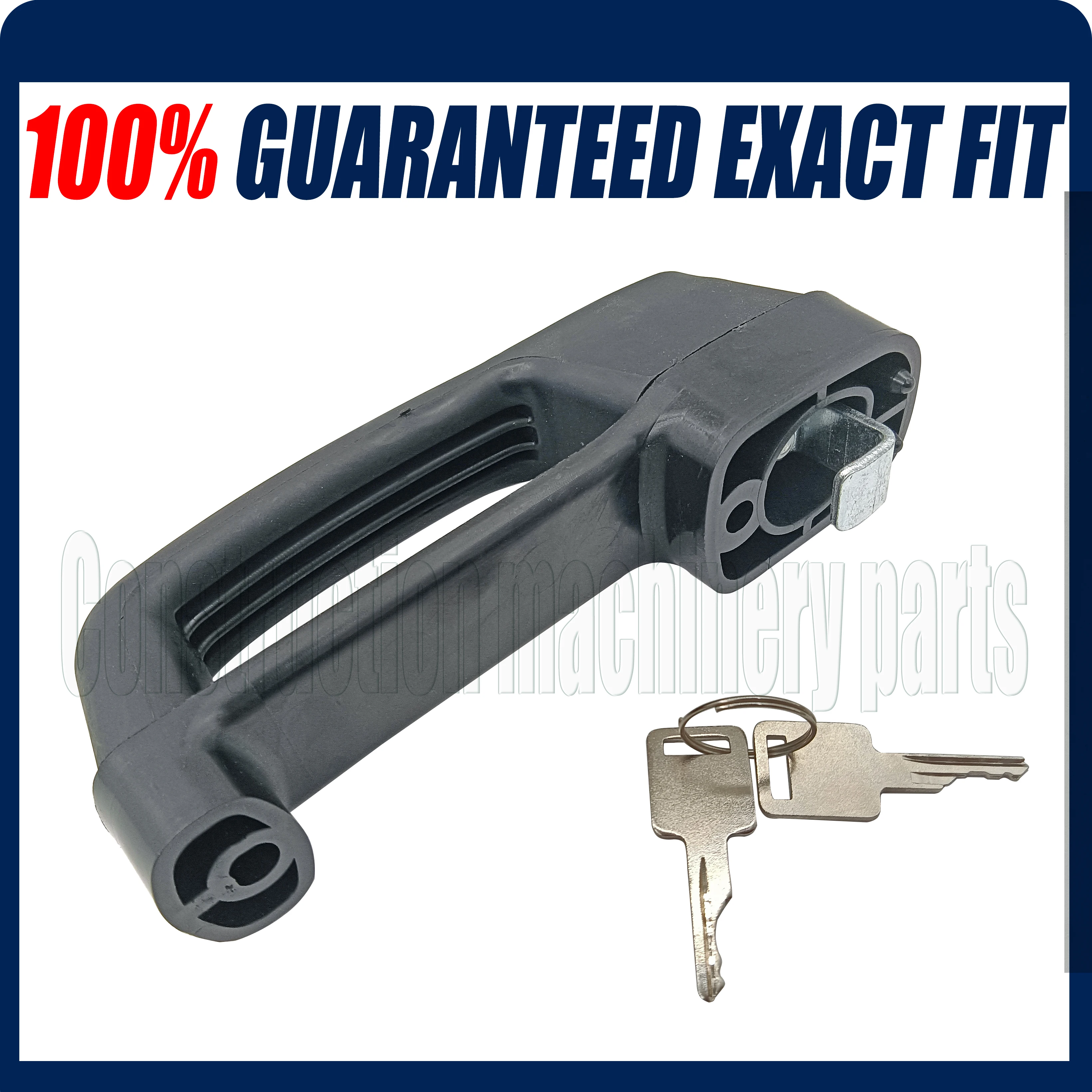 

7109662 New Door Latch Handle With 2 Keys For Bobcat Loaders 751 753 763 773 A220 A300 A770 T110 T140 T180 T190 T200