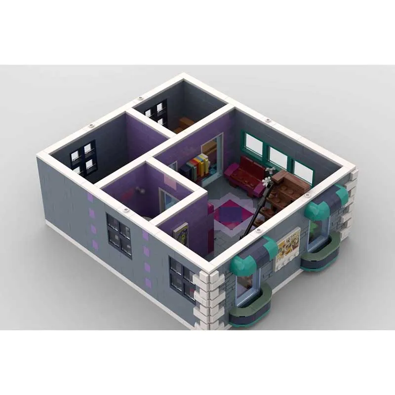 Model Ulicy Miejskiej Moc Klocki Konstrukcyjne Miejski Basen Model Technologiczny Klocki Prezenty Zabawki Świąteczne Zestaw do Samodzielnego Montażu