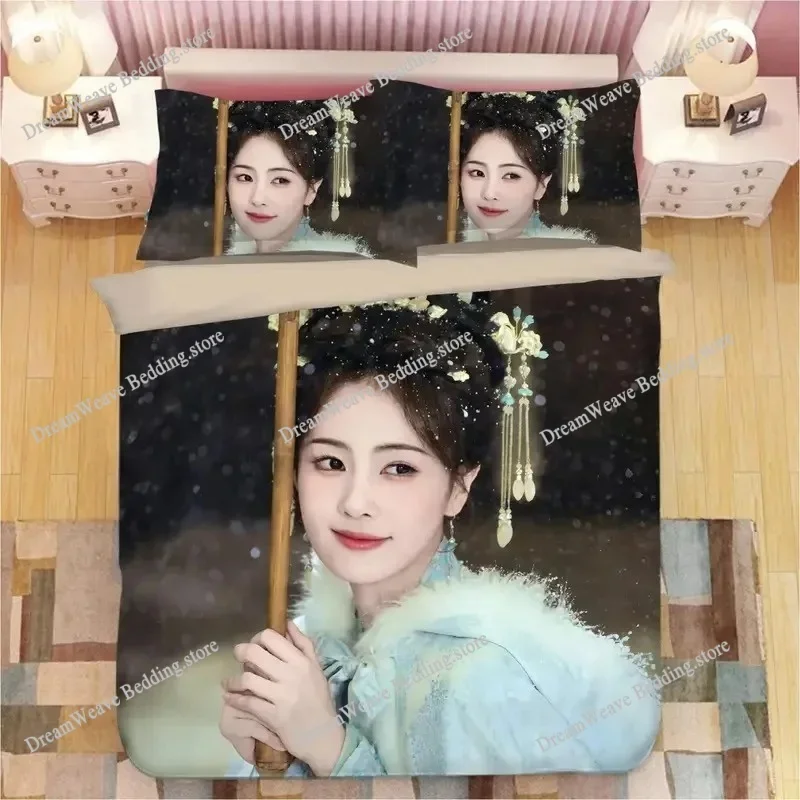Actors Zhang Linghe Bai Lu Bedding Set Duvet Cover 3d Bedding Fashion Design Decoration King Duvet Cover Set Double Bed Set