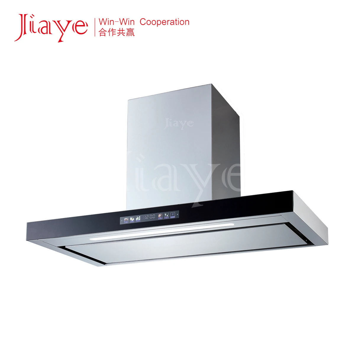 900mm T Shape Range Hood Strong Suction Power Touch Hand Sensor Wall Kitchen Appliance