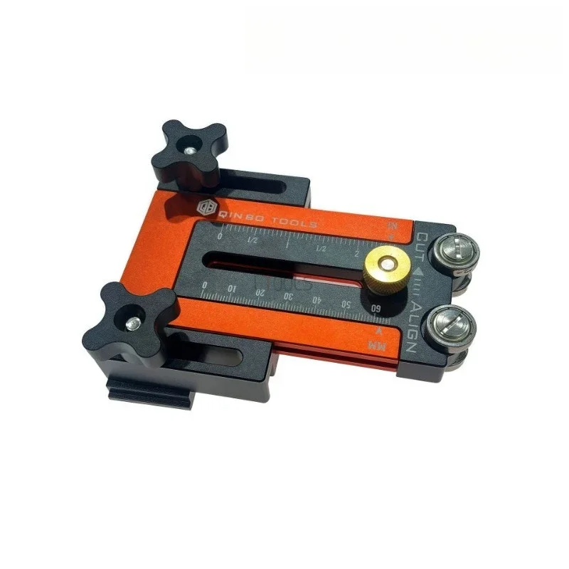 

Adjustable reverse roller fast cutting limit tool woodworking table saw limit device thin plate precision saw guide
