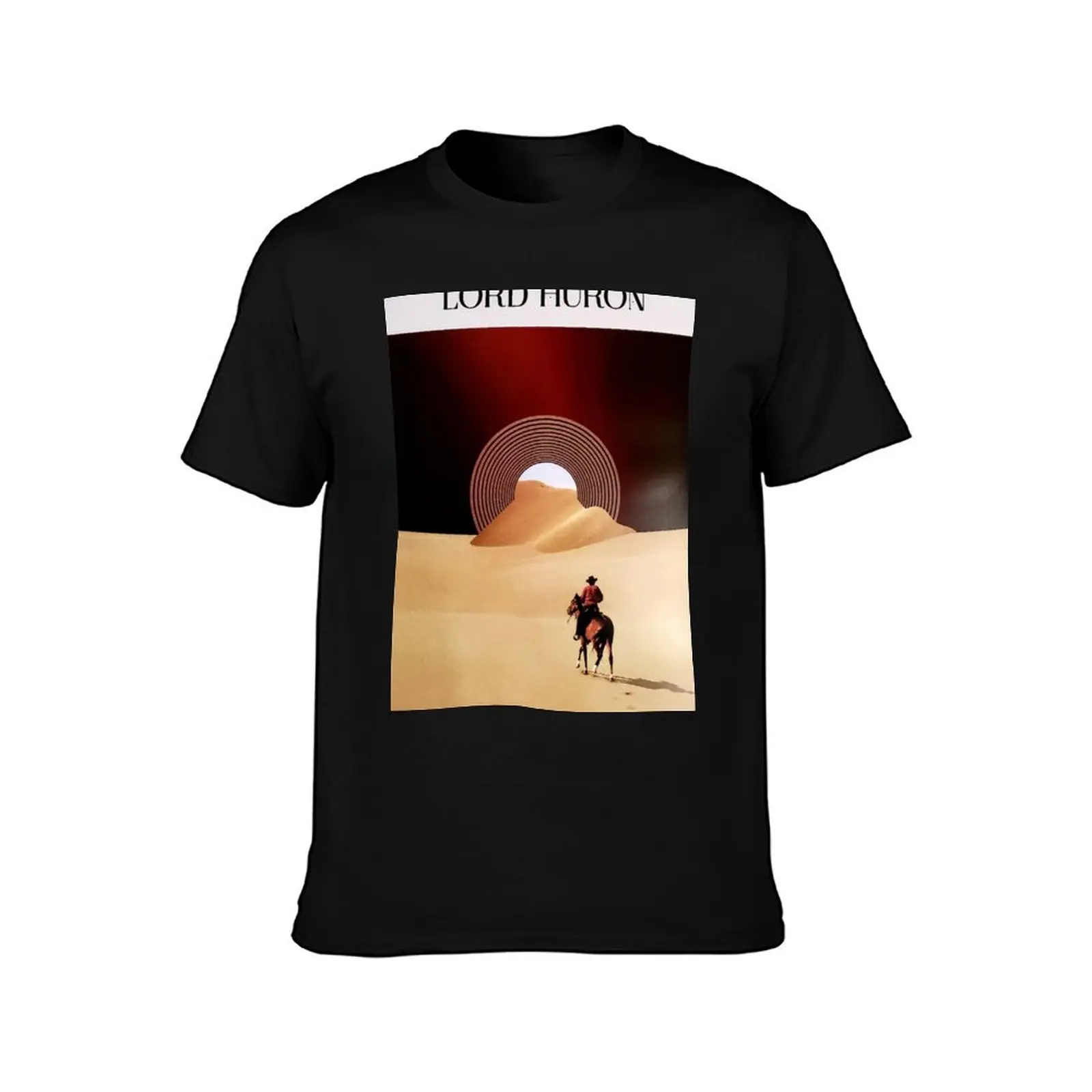 dor lord tunggang kuda huron T-Shirt Holiday Casual Short Sleeve Top T-Shirt