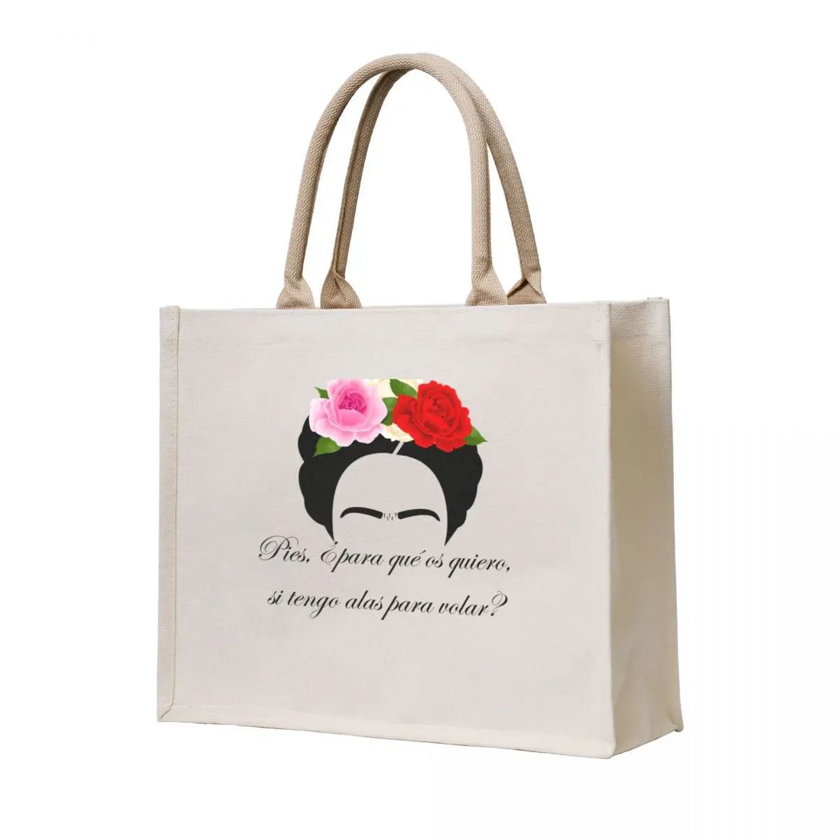 

Artist Quotes Feet so I love you Tote Bag custom fabric bag Women's shopping bag Women's shopper