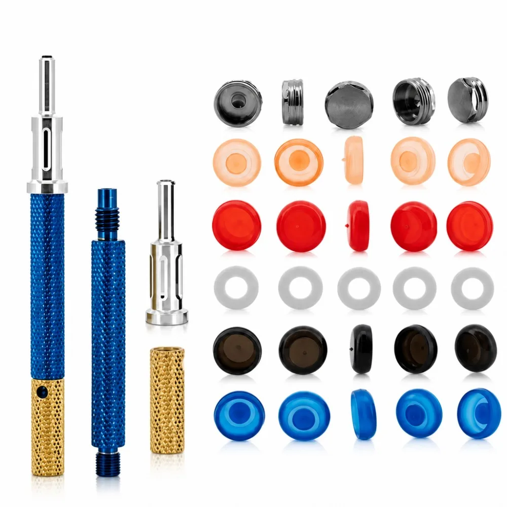 Dental Locator Retention Caps Core Tool Kit Multi-color Multi-size Implant Denture Repair Parts