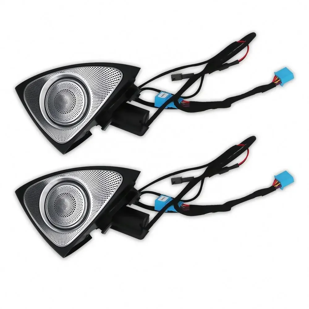 Hot Sale Car W213 3D Rotating Tweeter Speaker 64 Color Ambient Light Speaker For Mercedes E-class W213