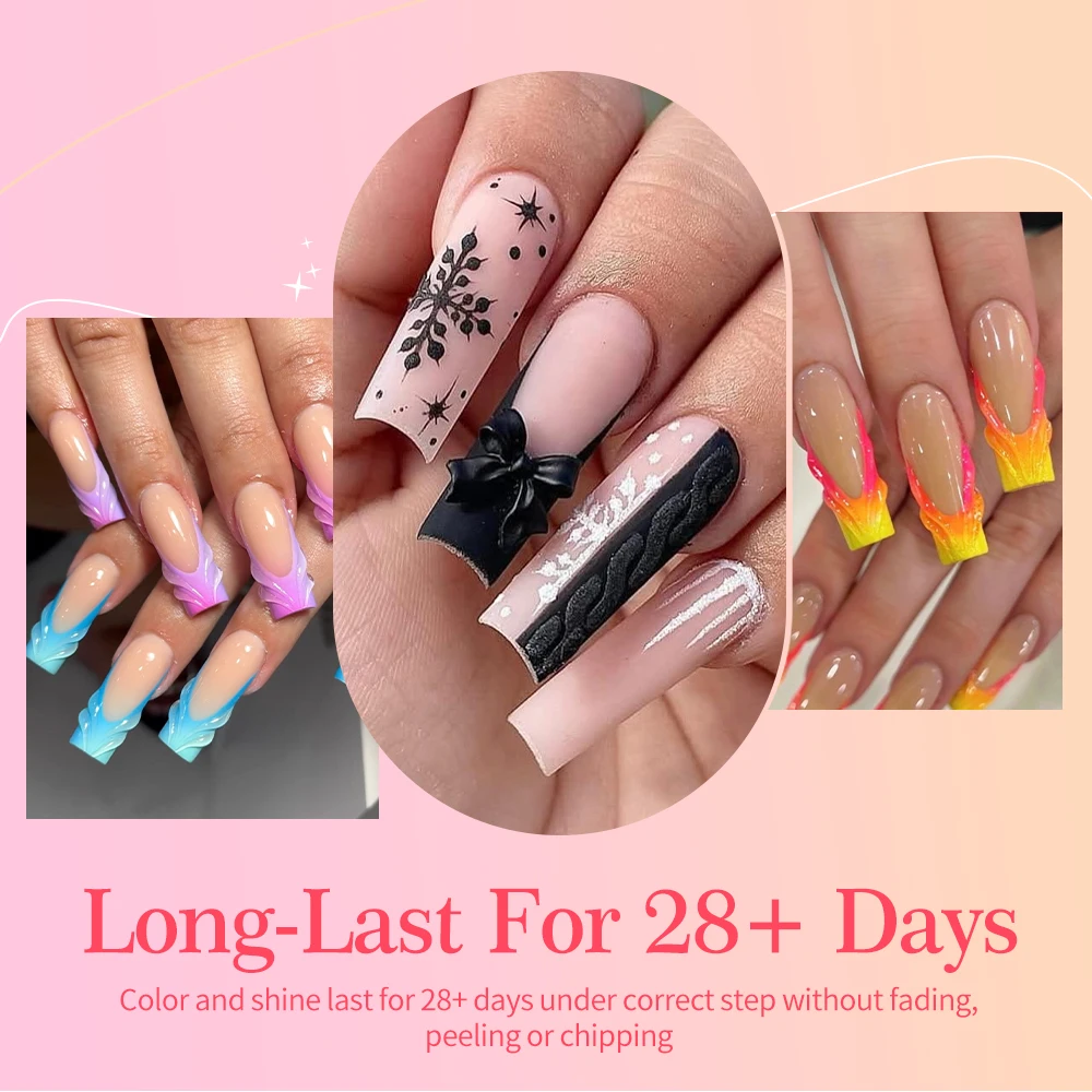 15ml Extension Gel Nail Polish Builder Nails Gels Clear Nude Pink Nail Art UV LED 12 Colors Hard Gel Manicur Semi Permanent