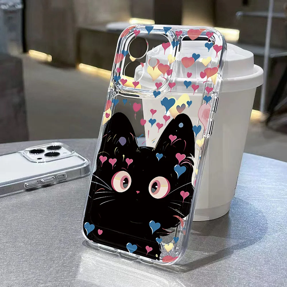 

Cat Animal Phone Case For Samsung S25 Ultra Funda Galaxy A56 5G A55 A16 A15 A54 A53 S24 FE S23 Plus S22 S21 S20 Silicone Covers