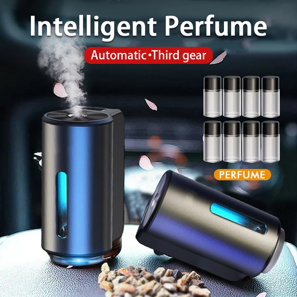 New Smart Car Air Aromatherapy Diffuser Car Air Fresheners Humidifier Aromatherapy Freshener Removing Odors Car Accessories