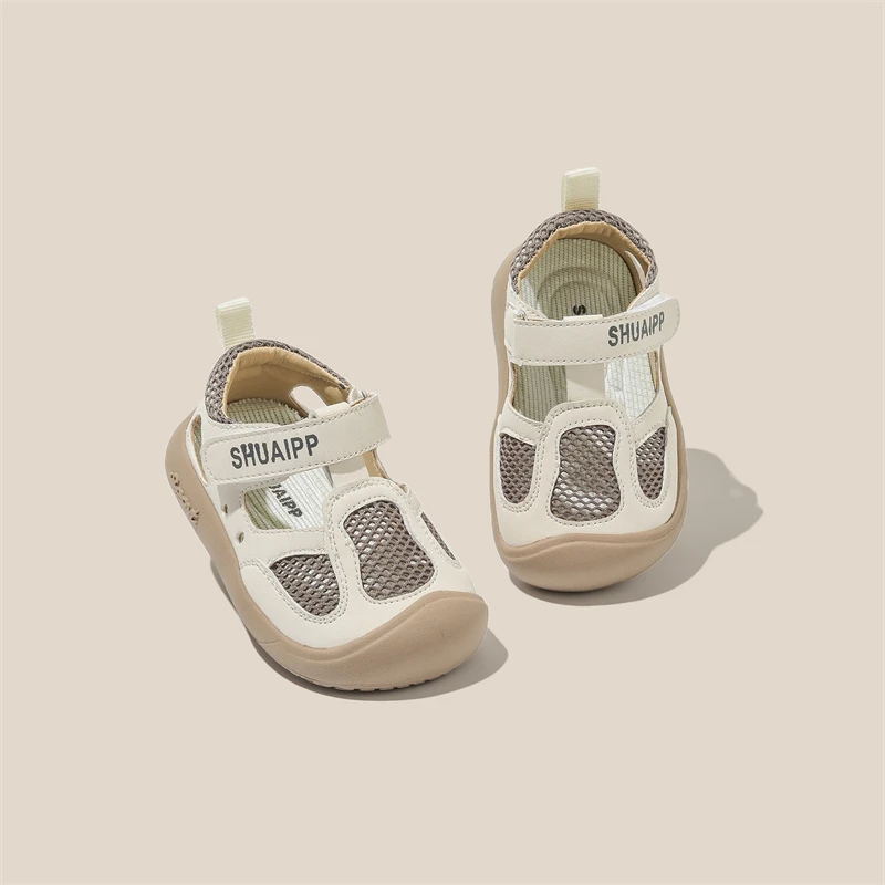Summer Baby Girls Boys Sandals Newborn Infant Toddler Shoes Children Casual Shoes Anti-collision Soft Sole Kids Beach Sandals
