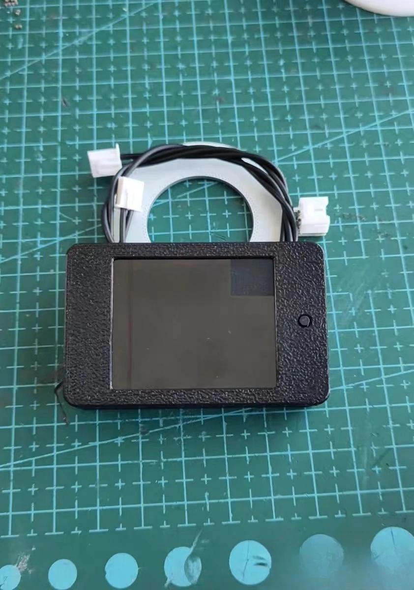 Spot Welder Current Tester Rogowski Coil Hall Current Sensor 1.8inch IPS Color Screen 100A-30KA Current Curve Detector