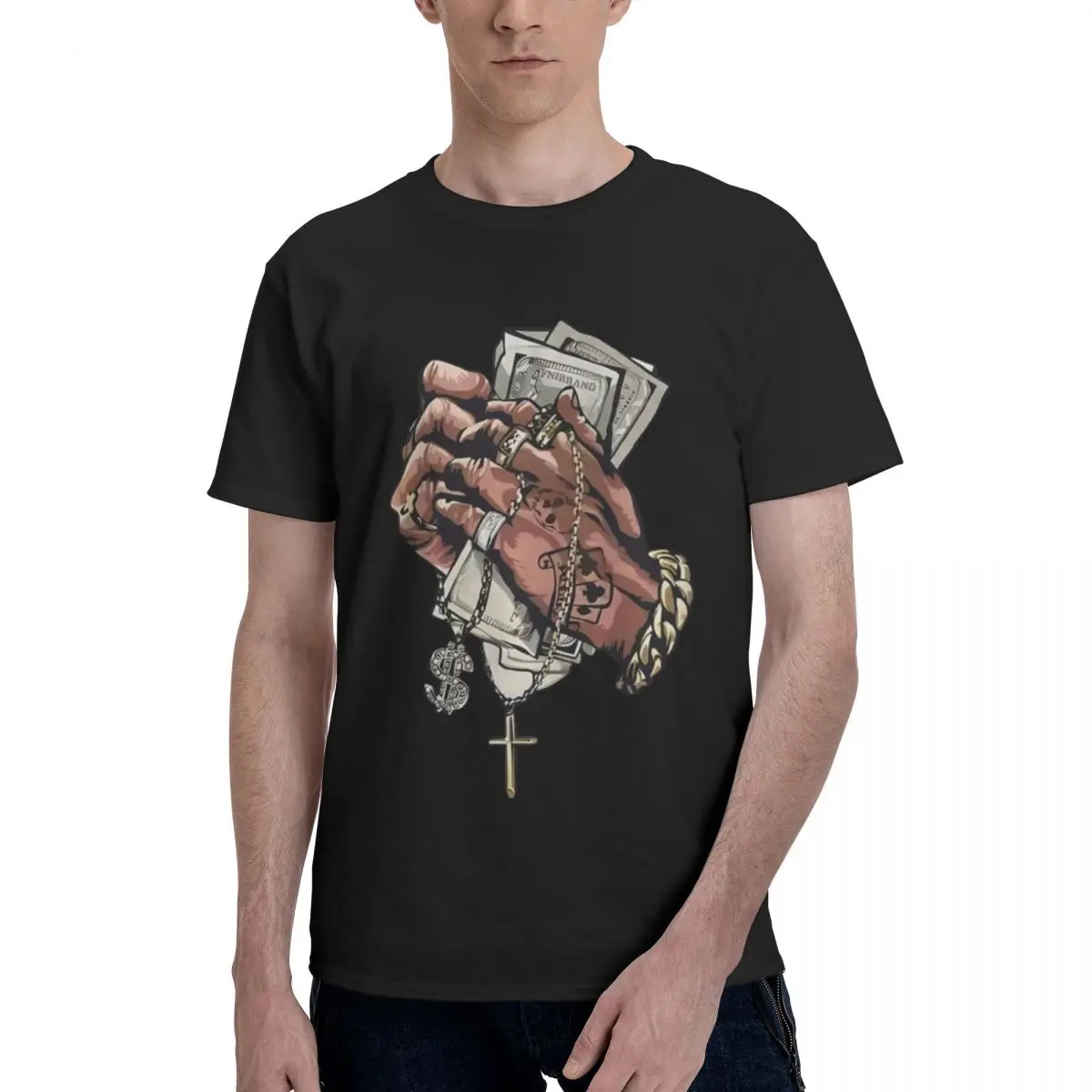 

Like 2-pac Soft Cotton Crew Neck Tee - Comfortable and Versatile Short Sleeve T-Shirt for All Seasons