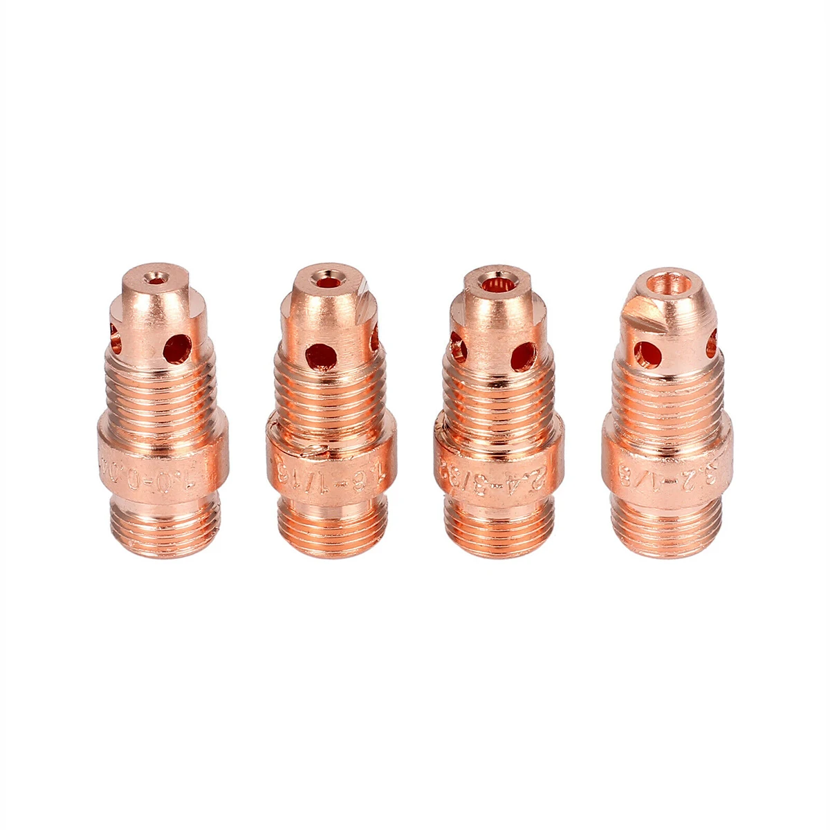 55 قطعة TIG شعلة لحام اكسسوارات عدة مع فوهة الغاز لين كوليت الغاز TIG عودة كوب O-خواتم كأس طوقا ل TIG WP-17/18/26 #3