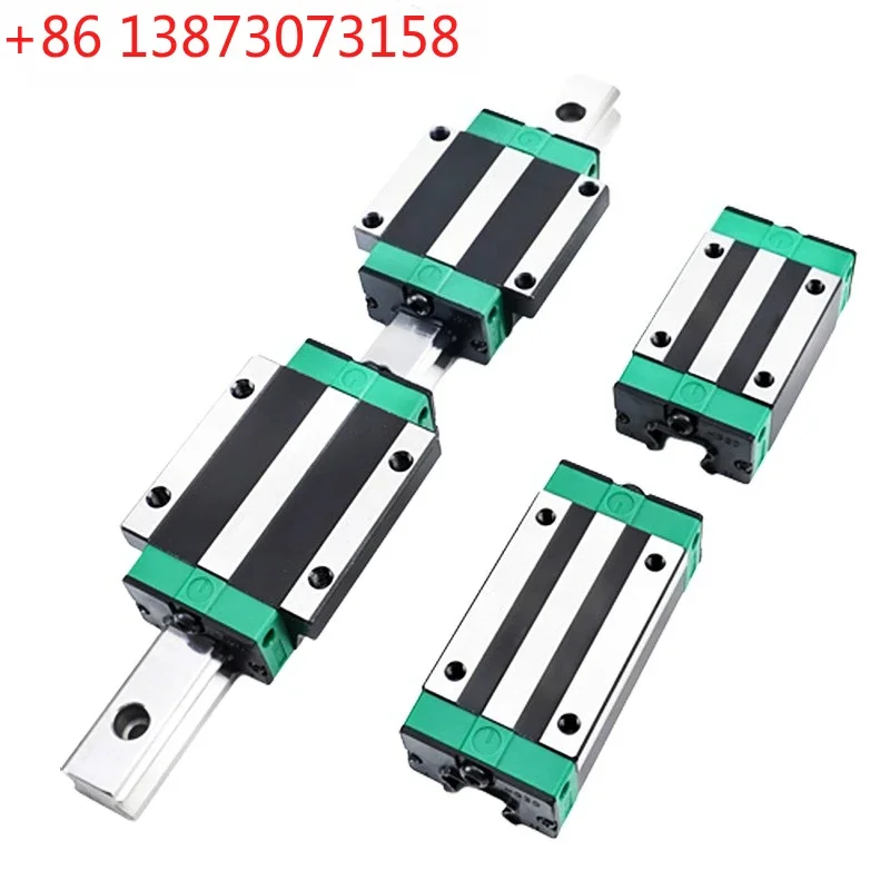 600-1000mm 1PCS HGR25  square linear guide rail + 2PCS HGH25CA square type slider/HGW25CC flange type slider