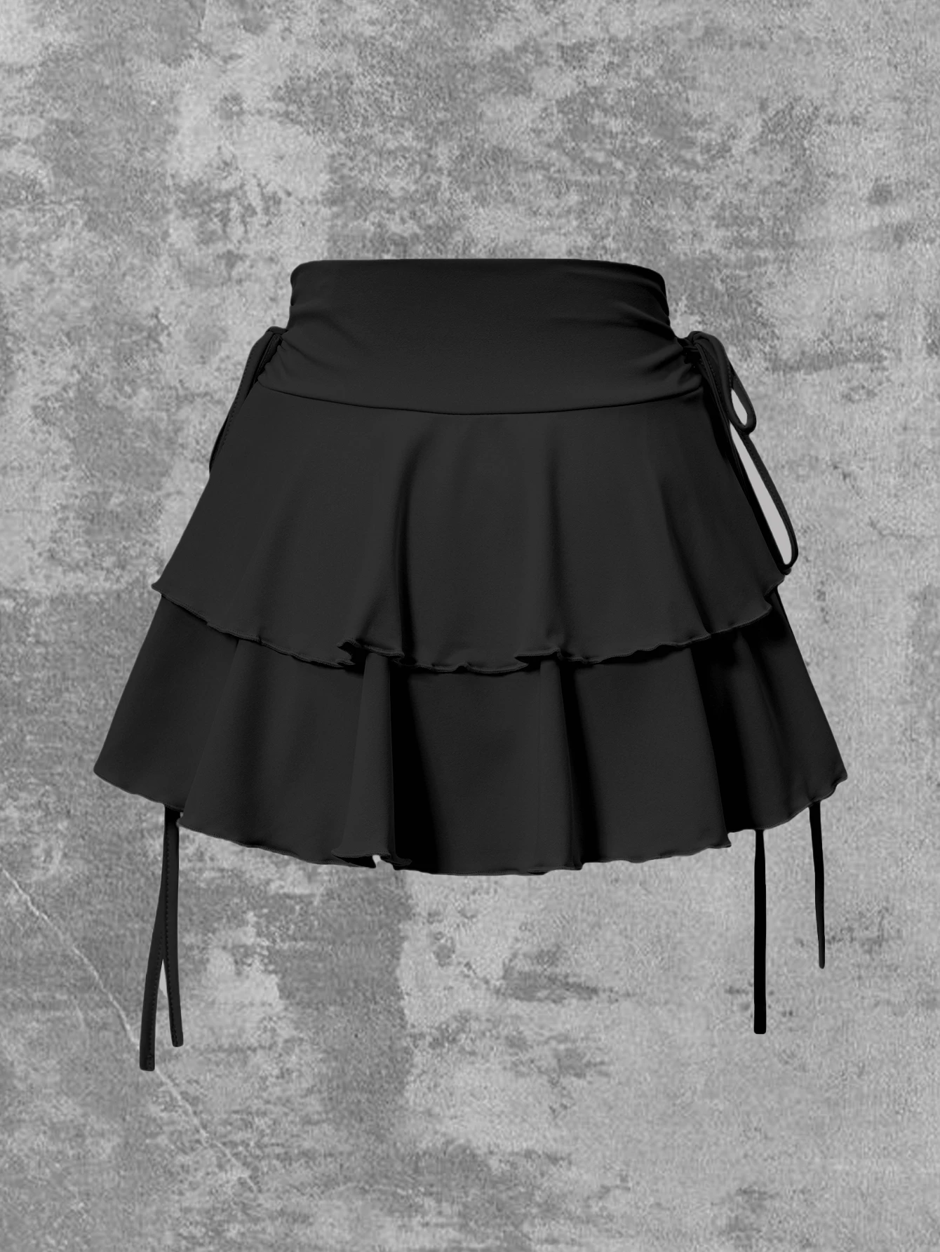 2025 New Solid Color Skirt Women Summer Fashion Outdoor Versatile High Waist Slim Fit Elastic Waist Short Skirt Goods In Stock