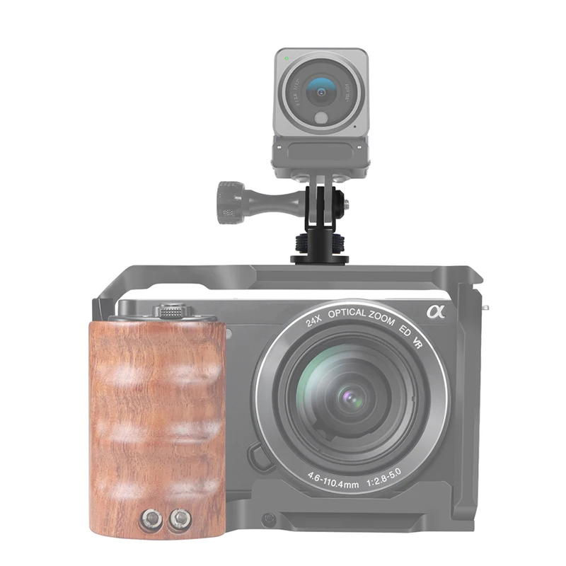 Aluminiumlegierung 1/4 Zoll Mini Stativadapter Halterung Basis für Gopro 13 12 11 10 für Insta360 X5 X4 X3 X2 für DJI Osmo Action Kamera – Detail 13