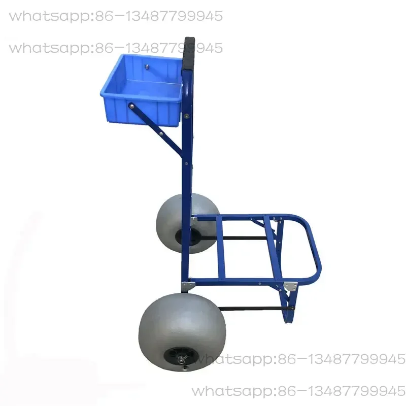 

Portable Aluminum Foldable Wagon Trolley Steel Platform Four Wheel Surfboard Fishing Beach Bar Cart