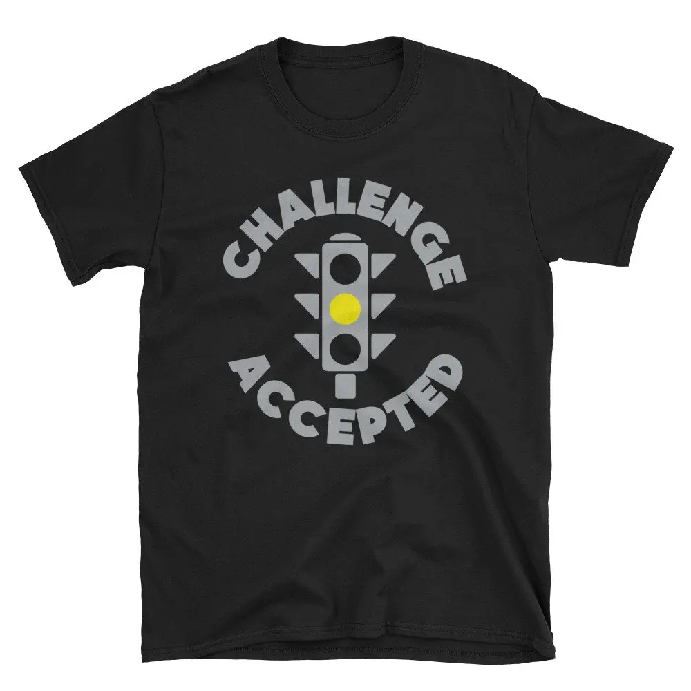 Funny Car Racing T Shirt Challenge Accepted Race Lover Mechanic Collector