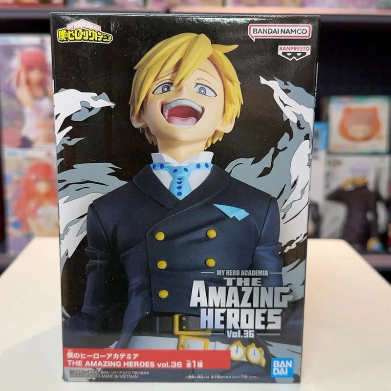 Original BANDAI Banpresto My Hero Academia Monoma NeitoPVC Anime Figure Action Figures Model Toys