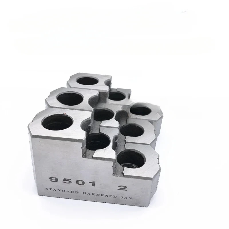 5 6 8 10 Inches New High Precision Standard for CNC Lathe Machine Hydraulic Hard Claw Three Jaw Chuck Strong Step Claws