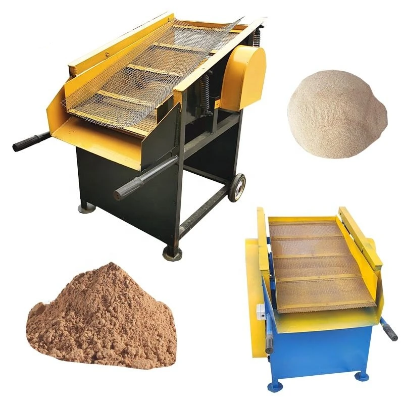 Automatic Sand Vibrating Screen Sieve Machine India Sand and Stone Separating Machine for Building