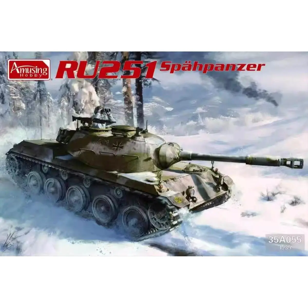

Amusing Hobby 35A055 1/35 Германия RU251 Sp Сергебанзер