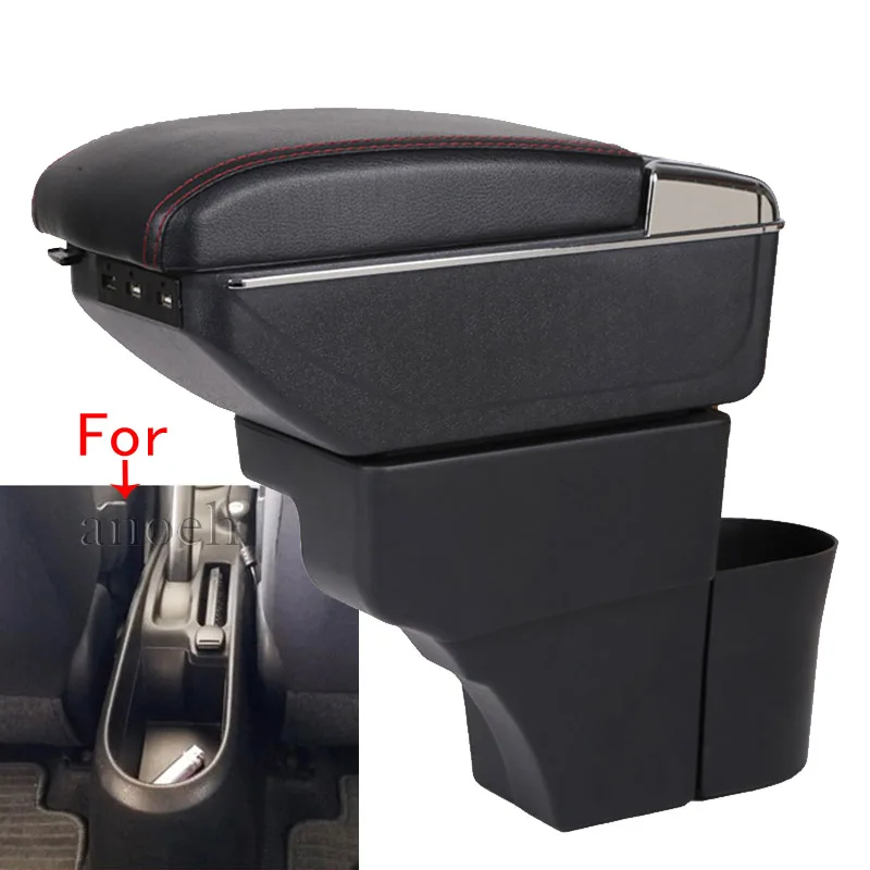 For Nissan Note Armrest Box For Nissan NOTE Car Armrest Interior Details Retrofit Parts Car Accessories Storage Box Ashtray