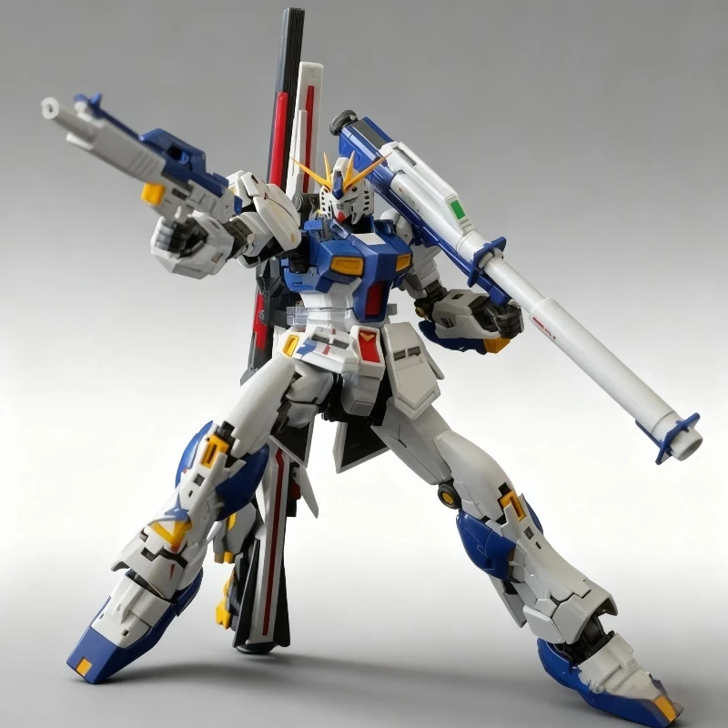 RG 1/144 RX-93ff V FIGHTER Montagemodellbausatz Actionfiguren mit Wasseraufklebern Ausstellungsstand Kunststoffspielzeug Modell Junge Sammeln Sie Geschenke