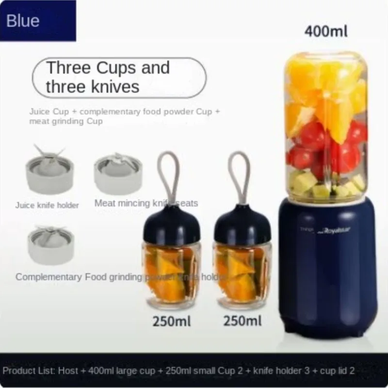 Portable Automatic Juicer Vegetables Fruit Juice Smoothie Maker Juicer Cup Extractor Food Blender Electric Juicer Machine