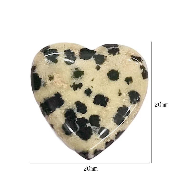 10PCS Natural Quartz Love Heart Gemstone Chakra Healing Crystal Agate Mineral Specimen Home Decor For Bedroom Office Decoration