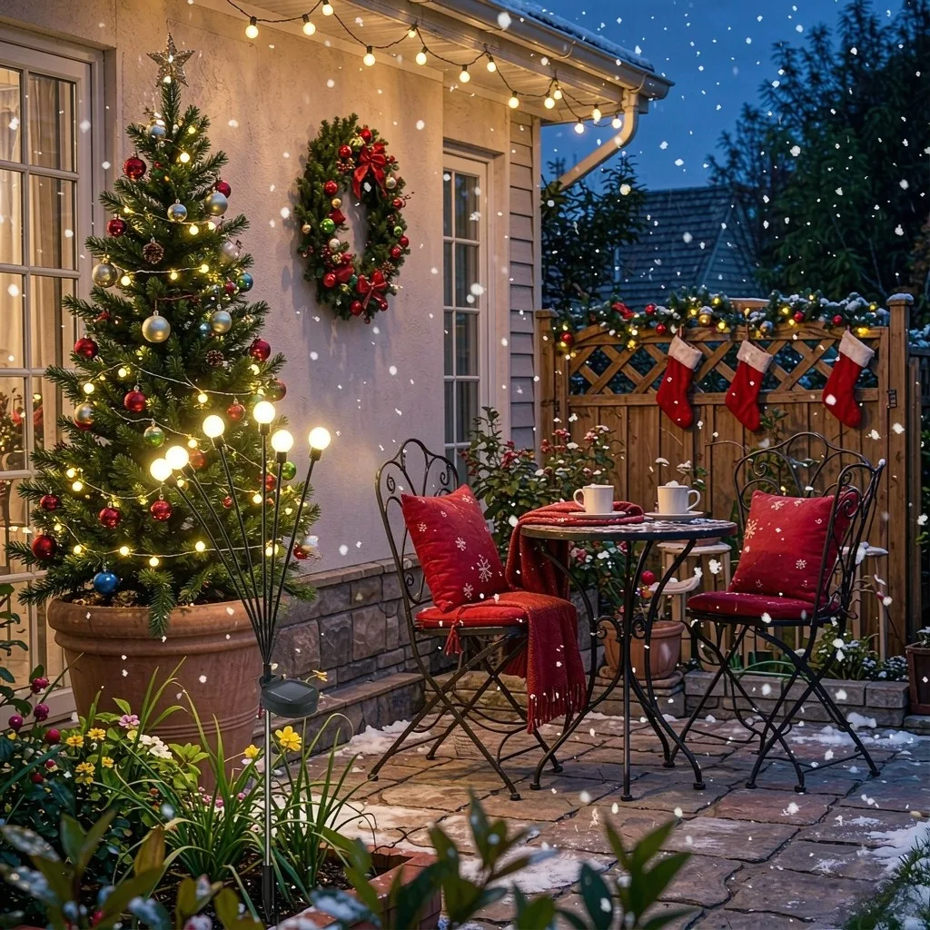 LED Solar Light Waterproof Firefly Outdoor Garden Landscape Decoration Lawn Lights for Holiday Pathway