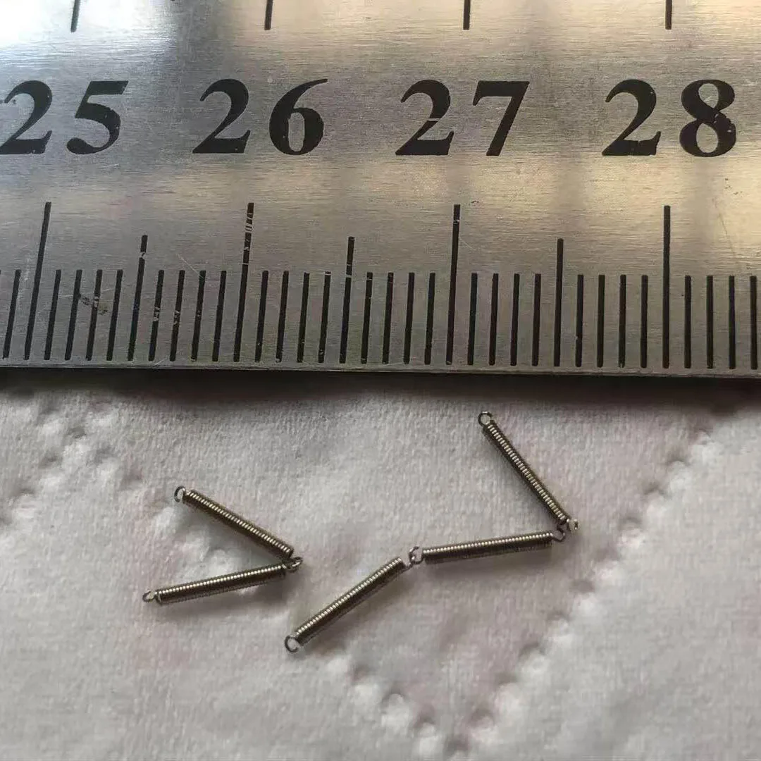 10pcs/lot 0.15 Wire 0.8/0.9/1/1.1/1.5mm Outer Diameter Stainless Steel Micro Small Tension Spring Extension Springs